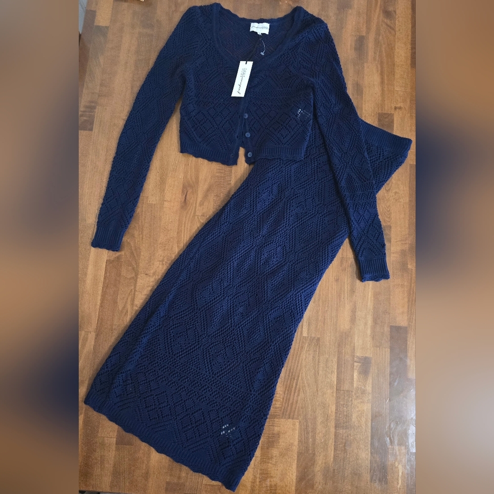 Freshman 2 Piece Skirt & Cardi
